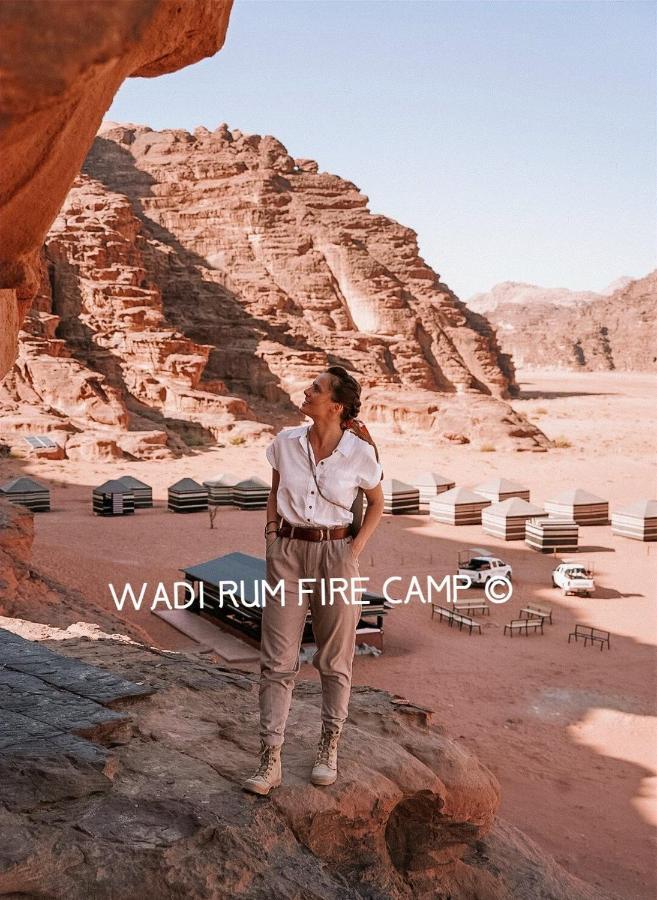 Wadi Rum Fire Camp Exteriör bild
